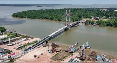 Imagem ilustrativa da notícia: Ponte estaiada entre Icoaraci e Outeiro será entregue neste sábado (18)