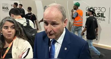 Imagem ilustrativa da notícia: Primeiro-ministro da Irlanda defende apoio ao fundo 'Tropical Forest Forever'