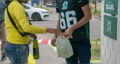 Imagem ilustrativa da notícia: Saiba trocar materiais recicláveis por pix em Belém
