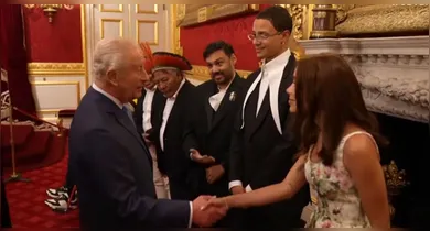 Imagem ilustrativa da notícia: Rei Charles III se reúne com Cacique Raoni e Anitta em Londres