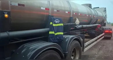 Imagem ilustrativa da notícia: Sefa apreende gado irregular e 28 toneladas de sulfato de alumínio