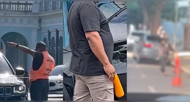 Imagem ilustrativa da notícia: Vídeo de influenciador expõe exorsão de flanelinhas no centro de Belém 