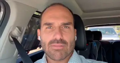 Segundo denúncia, Eduardo Bolsonaro tem articulado, nos EUA, pressões políticas contra ministros do STF em uma tentativa de influenciar processos relacionados à tentativa de golpe no Brasil.