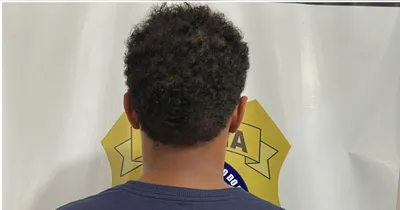 Polícia Civil conduz suspeito à Seccional Urbana do Guamá após agressão a criança autista de 11 anos, registrada no domingo (23), no Guamá.