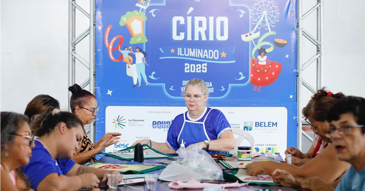 Imagem ilustrativa da notícia Projeto Círio Iluminado 2025 capacita impulsiona renda familiar
