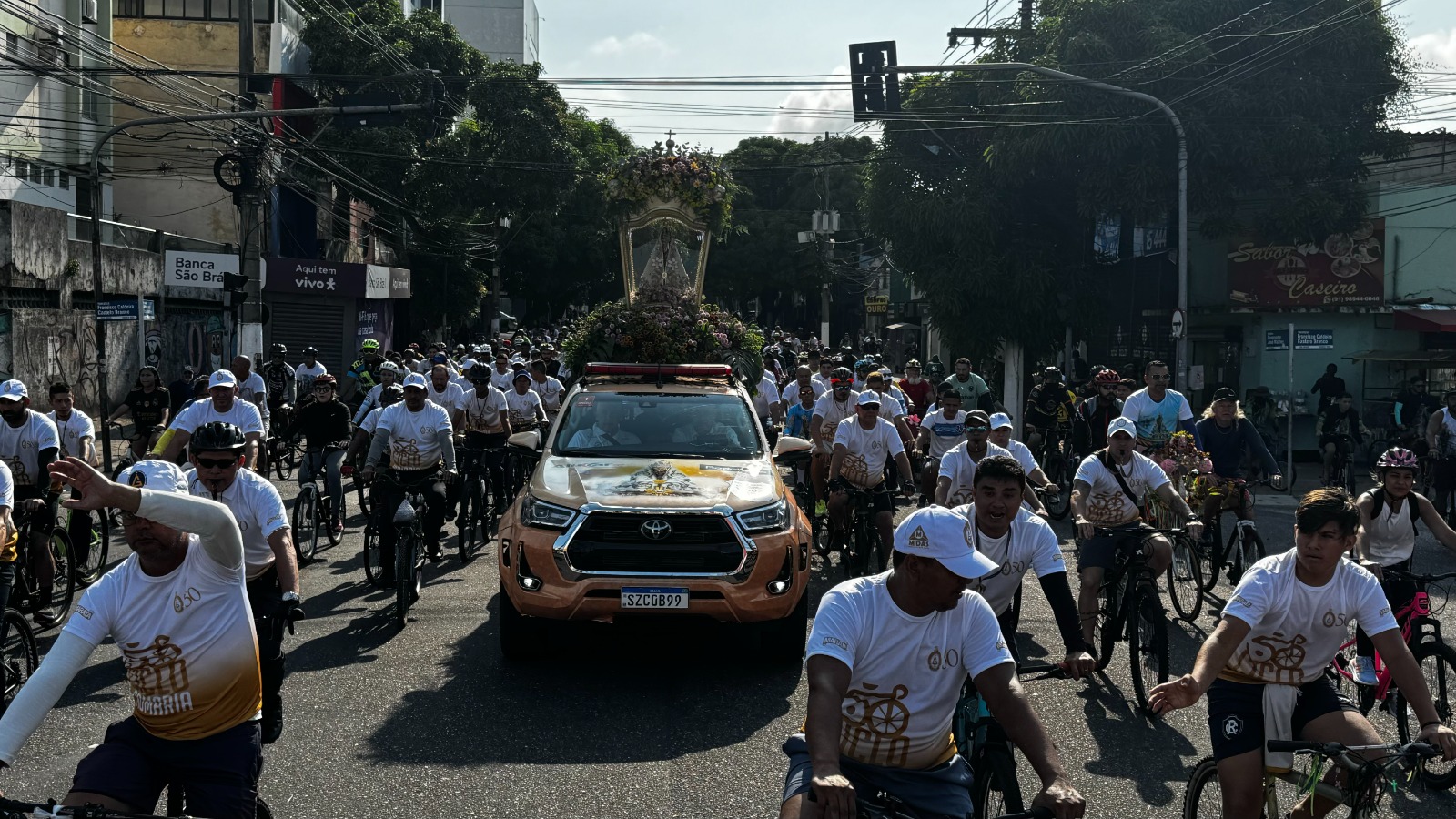 Imagem ilustrativa da notícia Círio 2025: Ciclo Romaria reúne milhares de ciclistas neste sábado, 18