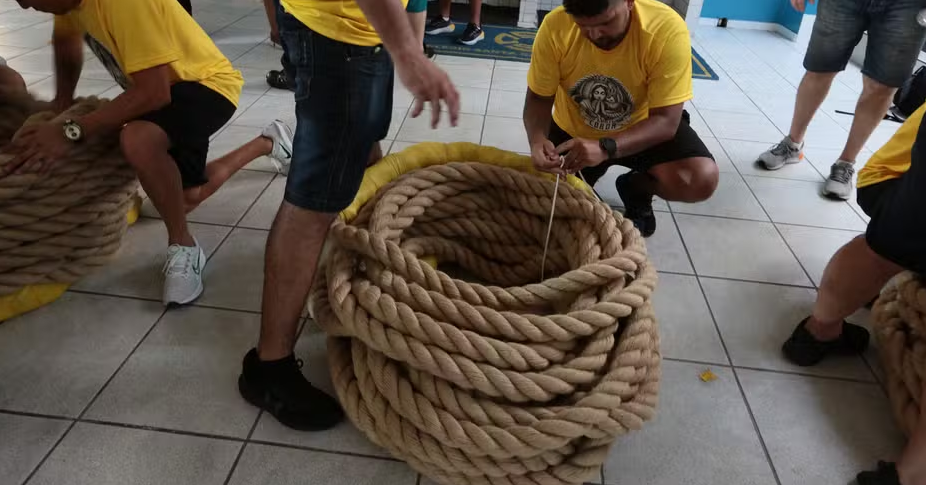 Imagem ilustrativa da notícia Corda do Círio é vistoriada e diretoria lança campanha contra cortes 