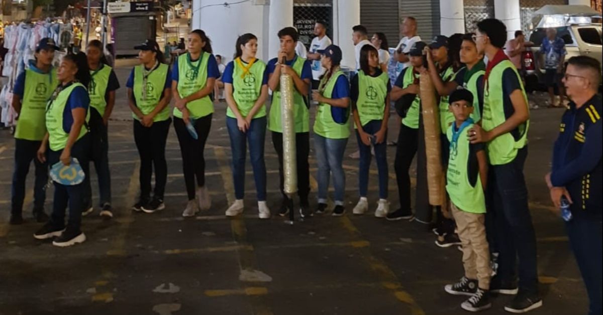 Imagem ilustrativa da notícia Bandeirantes iniciam treinamento para atender romeiros no Círio