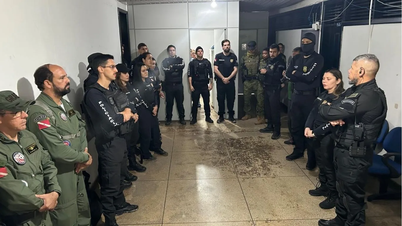 Imagem ilustrativa da notícia: Operação Verum Atrium prende oito e ataca tribunal do crime