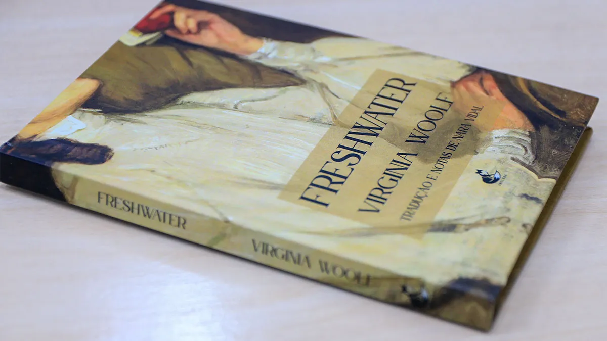 Imagem ilustrativa da notícia: A Virginia Woolf que ri: o deboche ácido em ‘Freshwater’