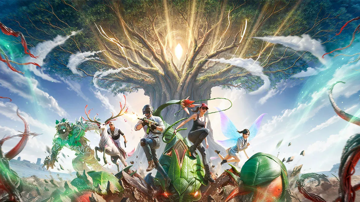 Imagem ilustrativa da notícia: PUBG MOBILE 4.2: árvore primordial transforma o battle royale