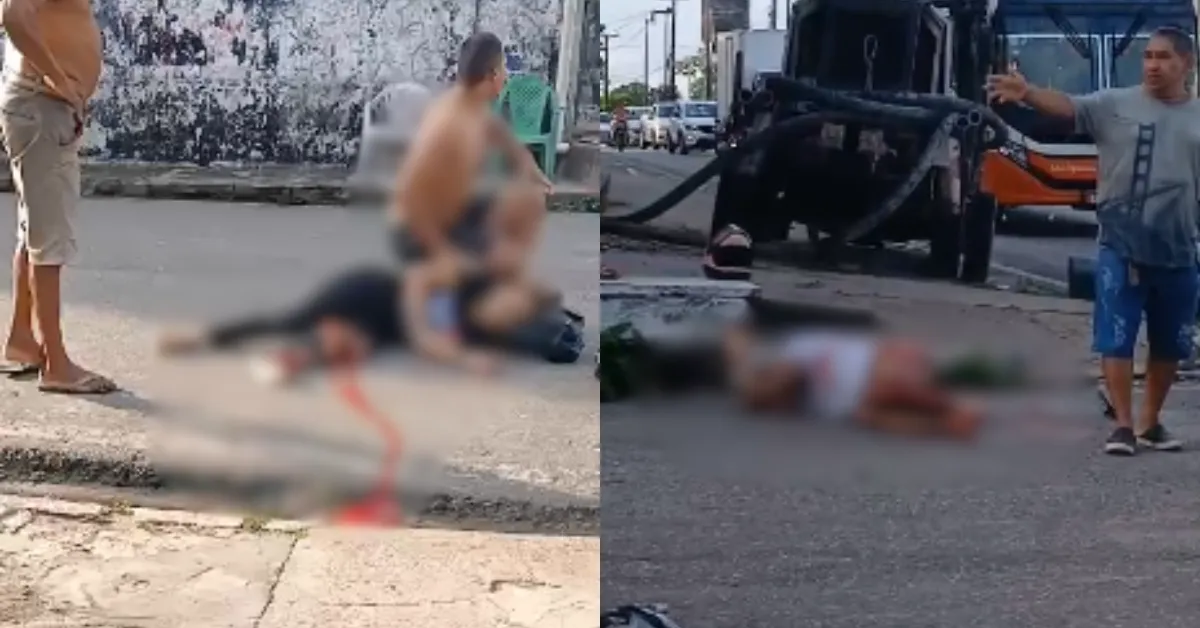 Imagem ilustrativa da notícia: Carrocinha se solta de caminhão e atinge moto com casal, em Belém