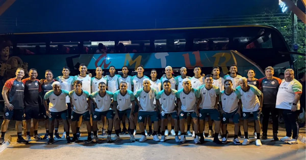 Imagem ilustrativa da notícia: Tuna Luso embarca para disputar a Copinha 2026