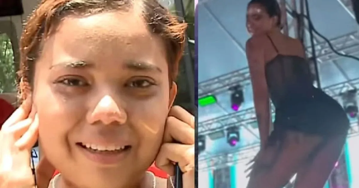 Imagem ilustrativa da notícia: Trilheira Thayane Smith sensualiza em festa eletrônica