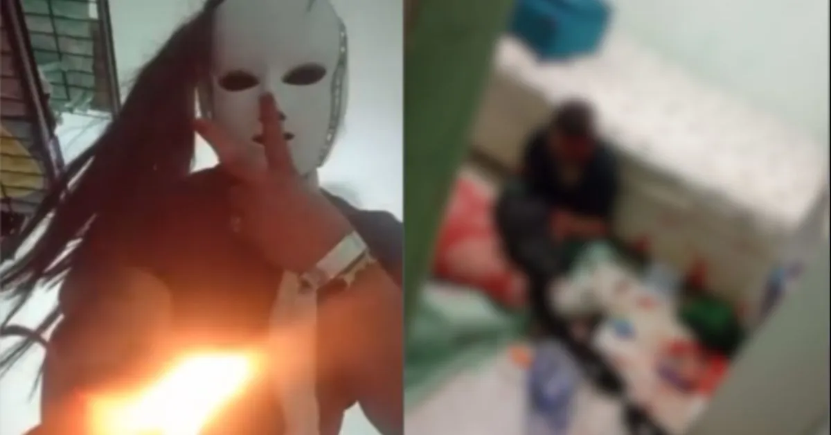 Imagem ilustrativa da notícia: Mascarada tortura com isqueiro homem que conheceu em bar