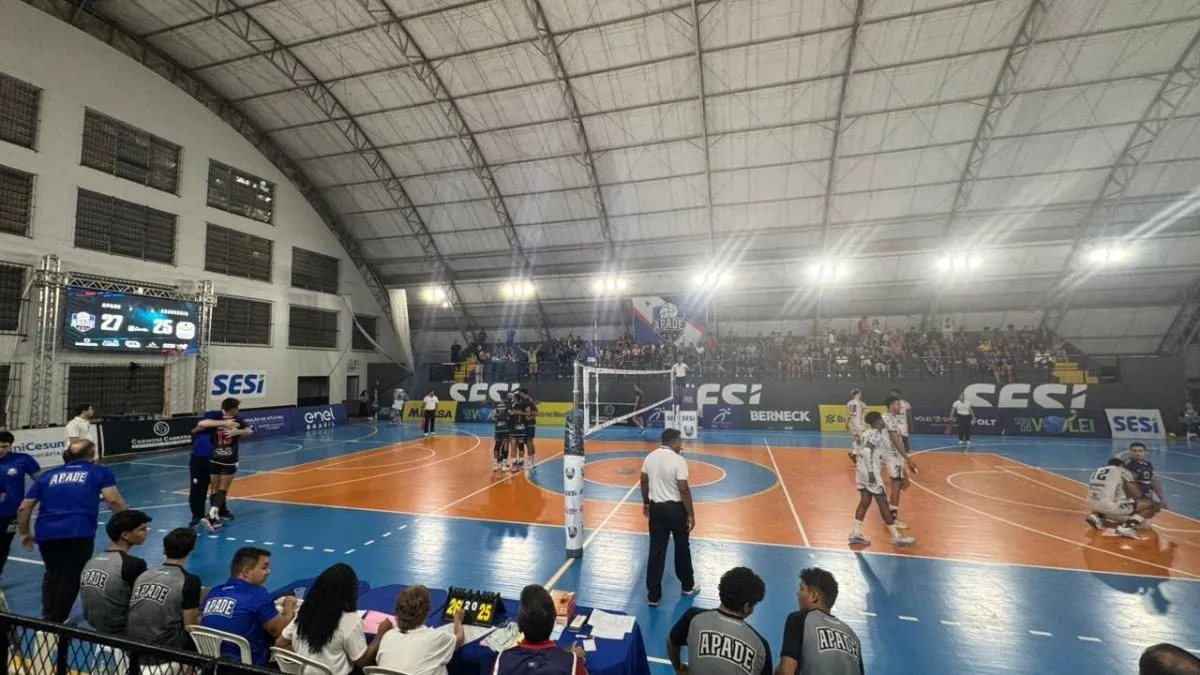 Imagem ilustrativa da notícia: Apade vence Araucária e sobe na tabela da Superliga B de Vôlei