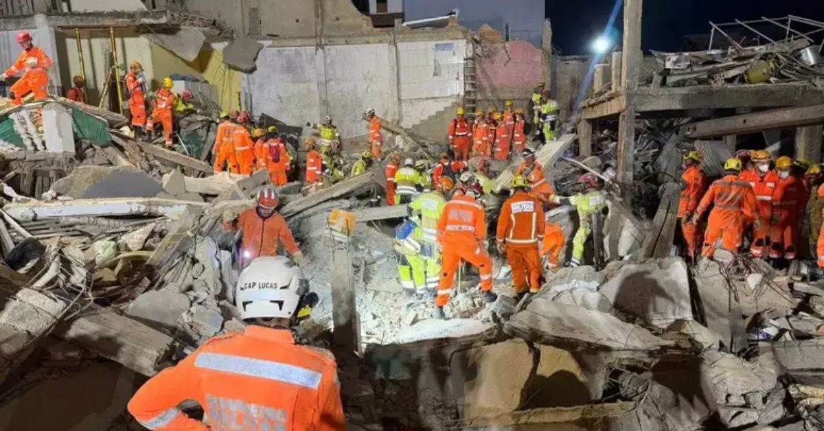 Imagem ilustrativa da notícia: Bombeiros confirmam 12 mortos após desabamento de lar de idosos