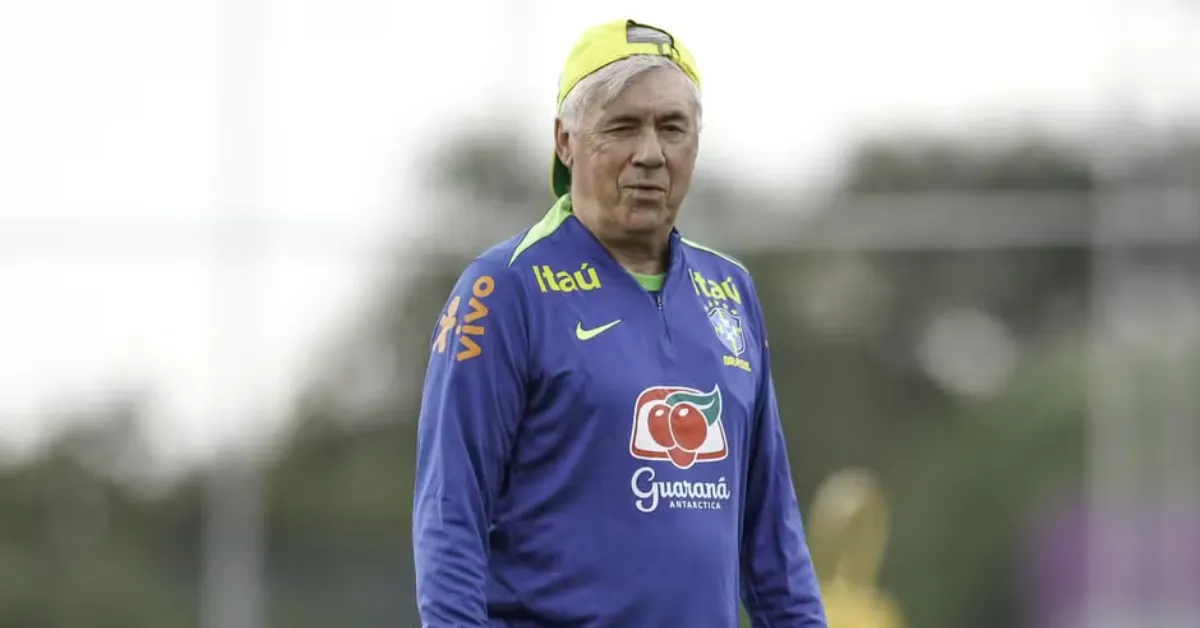 Imagem ilustrativa da notícia: Brasil x Croácia: Ancelotti testa mudanças e define time para amistoso