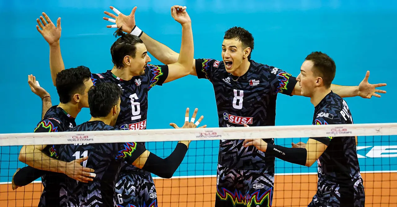 Imagem ilustrativa da notícia: Perugia conquista o tri do Mundial de Clubes de Vôlei em Belém