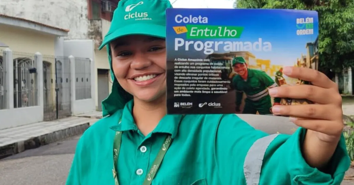 Imagem ilustrativa da notícia: Coleta de entulho em Belém: o que pode, quando e onde descartar