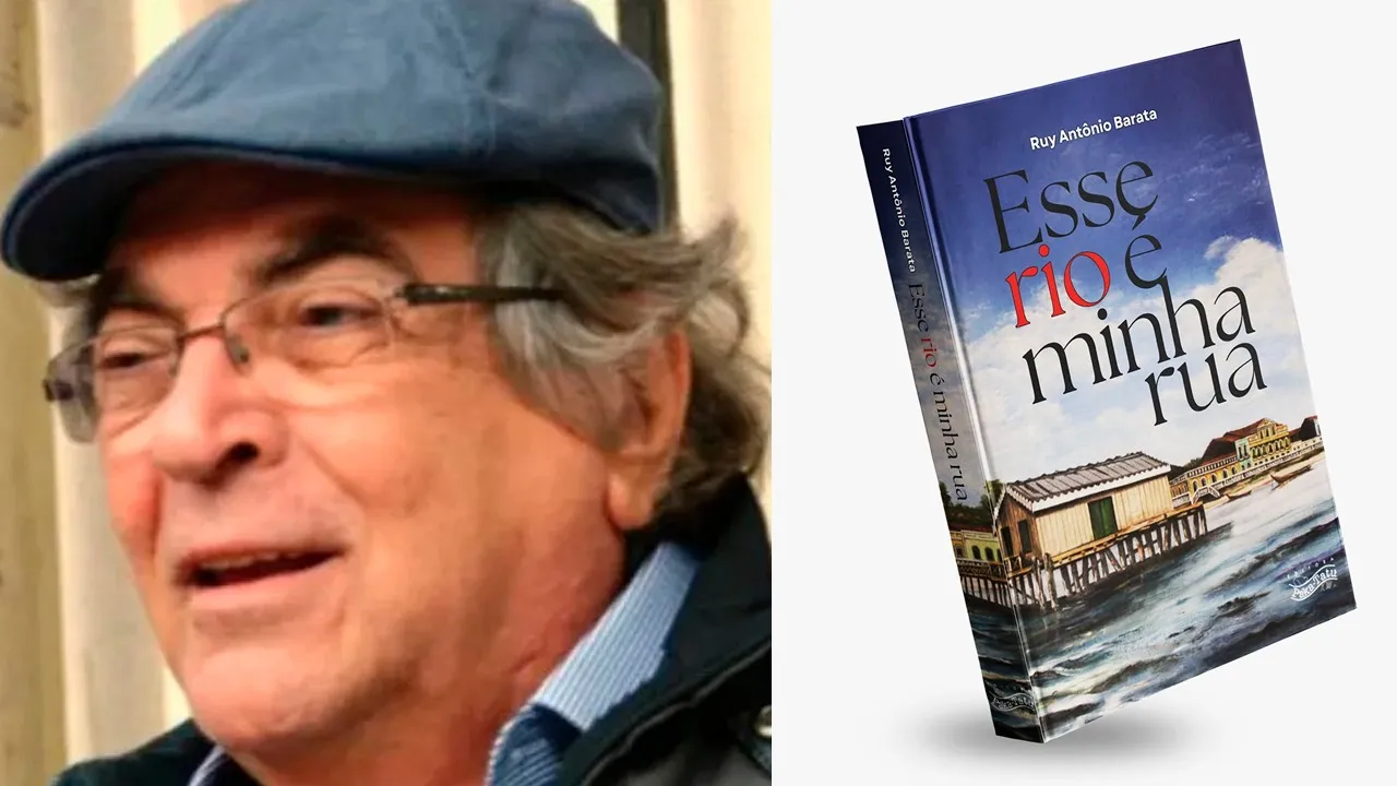 Imagem ilustrativa da notícia: Ruy Antônio Barata lança livro "Esse rio é minha rua" nesta sexta (6)