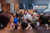 O prefeito de Belém, Igor Normando, acompanha a situação da população em bairros como o Tapanã.