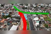 Para evitar congestionamentos, a recomendação é que os condutores utilizem rotas alternativas