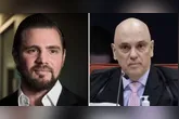 Daniel Vorcaro, dono do Banco Master, e Alexandre de Moraes, ministro do STF.