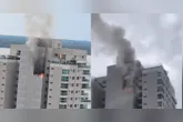 Corpo de Bombeiros já está no local.