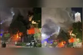 Incêndio atinge Edifício Touring, palco do Rio Fashion Week.