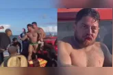 Agressões ocorreram após divergência na cobrança de cadeiras e guarda-sol; investigação aponta mais de dez envolvidos no ataque aos turistas.