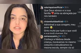 Melissa Aprígio passou a receber uma onda de apoio após forte pronunciamento.