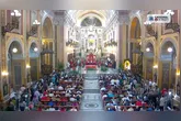 Na Catedral Metropolitana de Belém, um dos principais pontos de celebração, a programação teve início por volta das 8h30