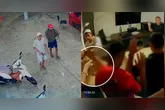 Um dos criminosos chega a roubar objetos pessoais de uma das vítimas, como aliança e relógio.