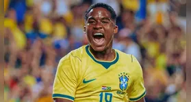 Endrick foi um dos grandes destaques da vitória do Brasil na última quarta-feira (31).