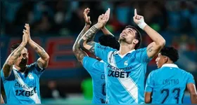 Atacante marcou no fim da partida