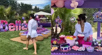 Imagem ilustrativa da notícia: Georgina Rodríguez exibe festa da filha com Cristiano Ronaldo; veja!