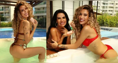 Imagem ilustrativa da notícia: Filha de Solange Gomes assume o lugar da mãe na “Banheira do Gugu”