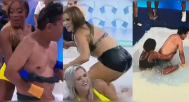 Imagem ilustrativa da notícia: VÍDEO: SBT resgata Banheira do Gugu em versão "mais comportada"