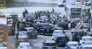 Imagem ilustrativa da notícia: Tiroteio na Faria Lima deixa um morto e quatro feridos em SP