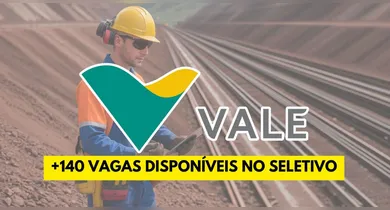 Imagem ilustrativa da notícia: Vale abre novas vagas de emprego no Pará: níveis médio, técnico e superior
