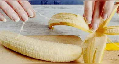 Imagem ilustrativa da notícia: Como se chamam os ‘fios’ da banana e por que você deve comê-los?