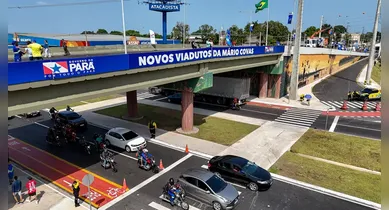 Imagem ilustrativa da notícia: Trânsito: Novos viadutos garantem segurança e fluidez na BR-316