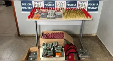 Imagem ilustrativa da notícia: PM faz maior apreensão de munições de uso restrito em Oriximiná