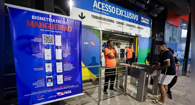 Imagem ilustrativa da notícia: Re-Pa marca nova fase da biometria facial no Mangueirão. Veja como funciona