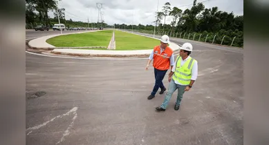 Imagem ilustrativa da notícia: Prestes a ser entregue, Avenida Liberdade melhora a mobilidade do Pará