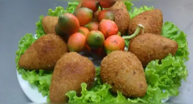 Imagem ilustrativa da notícia: Aprenda a fazer coxinha deliciosa com massa de pupunha