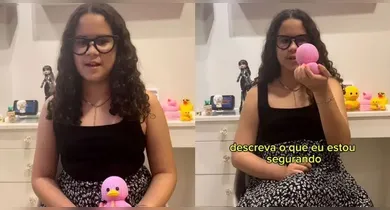 Imagem ilustrativa da notícia: Menina cega usa óculos com IA e lê 11 livros