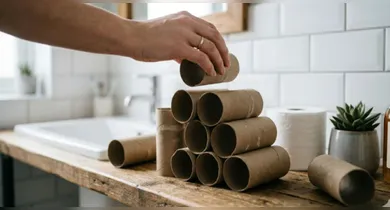 Imagem ilustrativa da notícia: Veja soluções incríveis para organizar o ambiente com rolo de papel higiênico