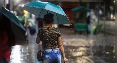 Imagem ilustrativa da notícia: Vai chover? Inmet emite "alerta de perigo" para Belém e regiões do Pará